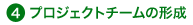 プロジェクトチームの形成